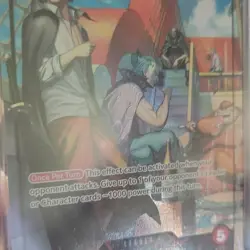 Bandai One Piece Shanks OP09-001 Leader Holo Promo PSA Magazine Exclusive PSA 10 - Image 3