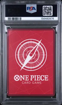2025 ONE PIECE PROMOS PSA MAGAZINE EXCLUSIVE #001 SHANKS PSA 10 - Image 2