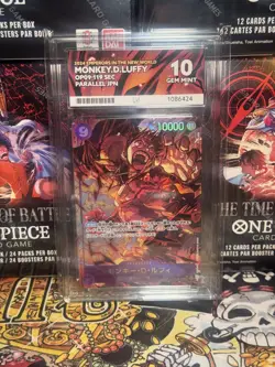 ACE 10 - Monkey D. Luffy (Alt Art) OP09-119 One Piece TCG NOT PSA BGS - Image 1
