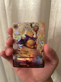 Disney Lorcana TCG Winnie the Pooh Hunny Wizard 227/204 Enchanted Foil EN - Image 1