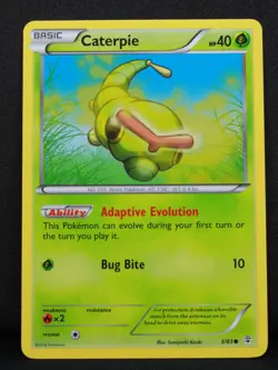 Caterpie #3/83 Generations Normal Common Pokemon - LP - Image 1