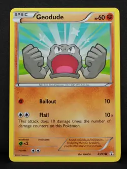 Geodude #43/83 Generations Normal Common Pokemon - LP - Image 1