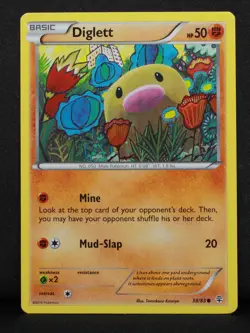 Diglett #38/83 Generations Normal Common Pokemon - LP - Image 1