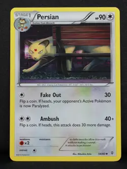 Persian #54/83 Generations Normal Uncommon Pokemon - LP - Image 1
