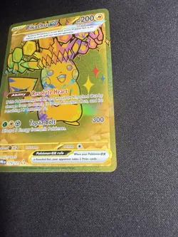 2025 POKEMON PRISMATIC EVOLUTIONS #179/131 PIKACHU EX GOLD HYPER RARE - Image 4