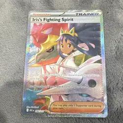 Pokemon TCG Iris's Fighting Spirit Trainer 292 SIR - Image 1