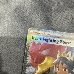 Pokemon TCG Iris's Fighting Spirit Trainer 292 SIR - Image 5