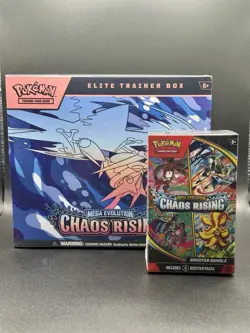 Pokemon Chaos Rising ETB And Booster Bundle - Image 1