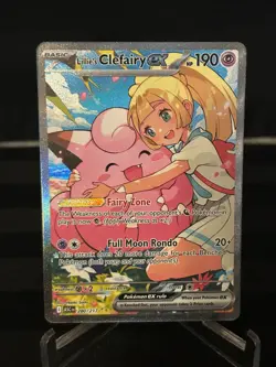 Pokemon TCG Lillie's Clefairy EX SIR #280/217 Ascended Heroes - Image 1
