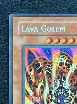 Yu-gi-oh! Lava Golem PGD-107 Pharaonic Guardian Unlimited Secret Rare - Image 2