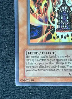 Yu-gi-oh! Lava Golem PGD-107 Pharaonic Guardian Unlimited Secret Rare - Image 4