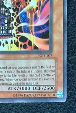 Yu-gi-oh! Lava Golem PGD-107 Pharaonic Guardian Unlimited Secret Rare - Image 5