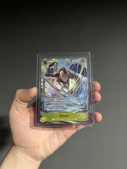 One Piece Wyper OP15-114 SR ALT ART IN-HAND | OP15 | English | NM/M - Image 1
