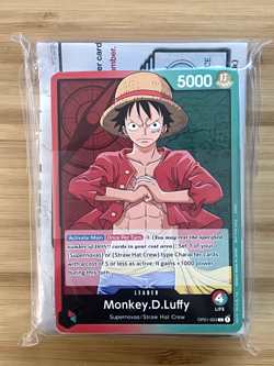 One Piece TCG - Monkey D. Luffy Demo Deck Pre-Errata - OP01-003 - Image 1