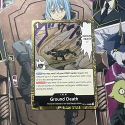 One Piece TCG Ground Death OP14-096 The Azure Sea's Seven Foil Rare - Image 1