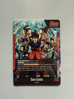 DRAGON BALL FUSION WORLD CROSS FORCE - FB10-001 SON GOKU ALT LEADER - FB10 001 - Image 2