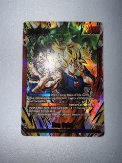 DRAGON BALL FUSION WORLD CROSS FORCE - FB10-001 SON GOKU ALT LEADER - FB10 001 - Image 3