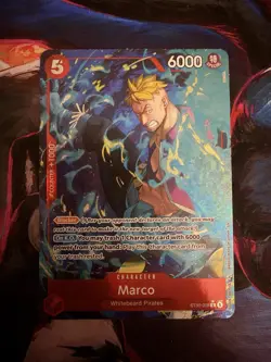 Marco (Full Art) ST30-008 Starter Deck EX: Luffy & Ace Foil One Piece CCG - Image 1