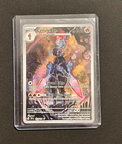 Pokemon Company Ceruledge 197/191 SV08 Surging Sparks IR Holo EN 2024 140HP - Image 1