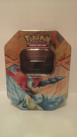 Pokemon TCG Keldeo EX Tin with Promo Cards (Keldeo EX and Meloetta Aria) - Image 2