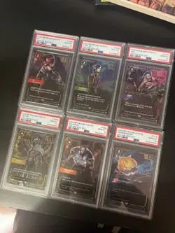 2025 Riftbound League of Legends Arcane Complete Set of 6 PSA 10 English Promos - Image 1