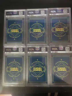 2025 Riftbound League of Legends Arcane Complete Set of 6 PSA 10 English Promos - Image 2