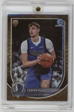 2025-26 Bowman - Chrome Cooper Flagg #BCV-1 Reptilian Refractor (RC) - Image 1