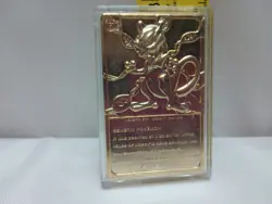 1999 MEWTWO #150 Gold Bar Card Limited Edition Burger King Gold Plated Pokemon - Image 3