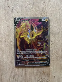 Pokemon Jolteon V SWSH183 SWSH: Sword & Shield Promo Cards NM Alt Art. IMO - Image 1