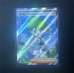Pokemon Wally's Compassion Holo Ultra Rare Trainer Card ME01 176/132 - Image 1