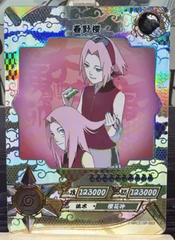 Sakura Haruno SP NRCC-SP-003 Official Naruto Ninja Age Kayou CCG Trading Card NM - Image 1