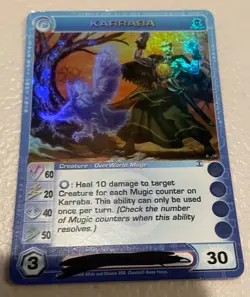 Chaotic Card Karraba Unused Code Near Mint Max S - Image 1