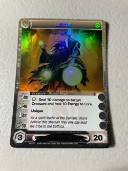 chaotic card LORE Unused Code Near Mint You Pick - Image 2