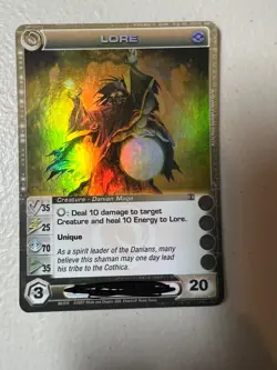 chaotic card LORE Unused Code Near Mint You Pick - Image 4