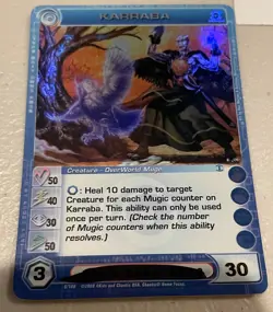 Chaotic Card Karraba Unused Code Near Mint Max P & S - Image 1