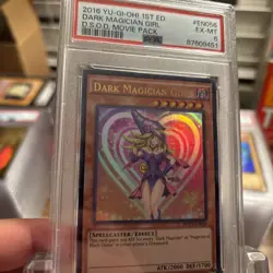 2016 DARK MAGICIAN GIRL 1ST ED DSOD MOVIE PACK PSA 6 Ex-Mt #EN056 YUGIOH 🤩 - Image 3