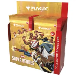 Preorder Marvel Superheroes Collector Booster Box Ships Now! New Sealed MTG - Image 1