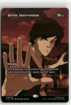 Heroic Intervention Borderless Avatar The Last Airbender Eternal-Legal MTG NM - Image 1