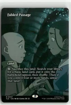 Fabled Passage Borderless Avatar The Last Airbender Eternal-Legal MTG NM - Image 1