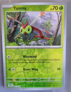 Yanma 002/182 Destined Rivals Common Reverse Holo Pokemon Card - Image 1