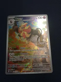 Pyroar 200/193 -Illustration Rare Pokemon Card- Paldea Evolved - Image 1