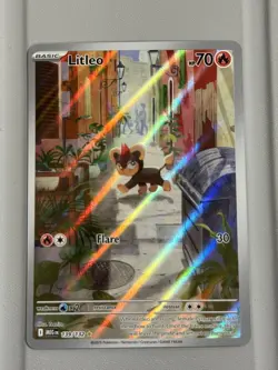 Litleo 139/132 Illustration Rare Mega Evolution Pokemon NM/M - Image 1