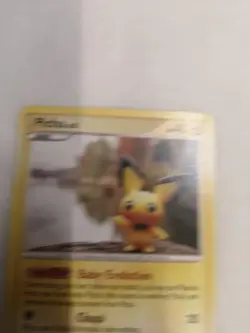 Pichu 93/123 Non-Holo Mysterious Treasures Pokemon Card - Image 5