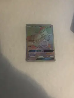 Mr. Mime GX 173/168 Celestial Storm Pokemon Rainbow Rare Near Mint. - Image 1