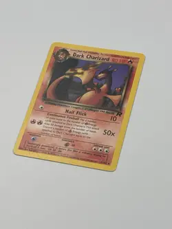 (See Corner) Dark Charizard 21/82 Team Rocket Unlimited Rare WOTC Pokemon - Image 2