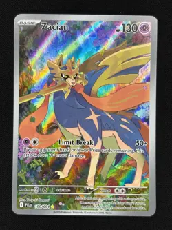 Zacian 100/094 Illustration Rare Phantasmal Flames Pokemon NM - Image 1