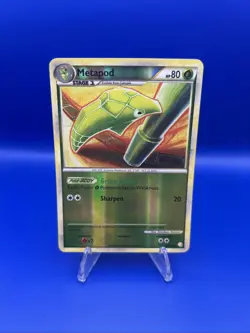 Metapod Reverse Holo 46/123 - HeartGold & SoulSilver Pokemon TCG - Image 1