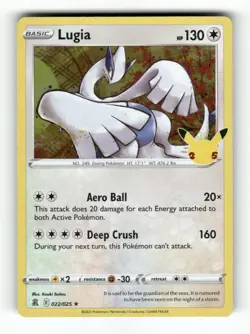 Lugia - 022/025 - Celebrations - Pokemon - Rare - NM - Image 1
