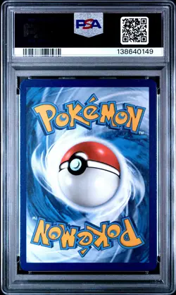 2021 POKEMON SWORD & SHIELD FUSION STRIKE #114 FULL ART/MEW VMAX PSA 8 - Image 2