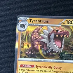 Pokemon TCG - Tyrantrum MEP 066 Perfect Order Stamped Promo Holo - Image 3